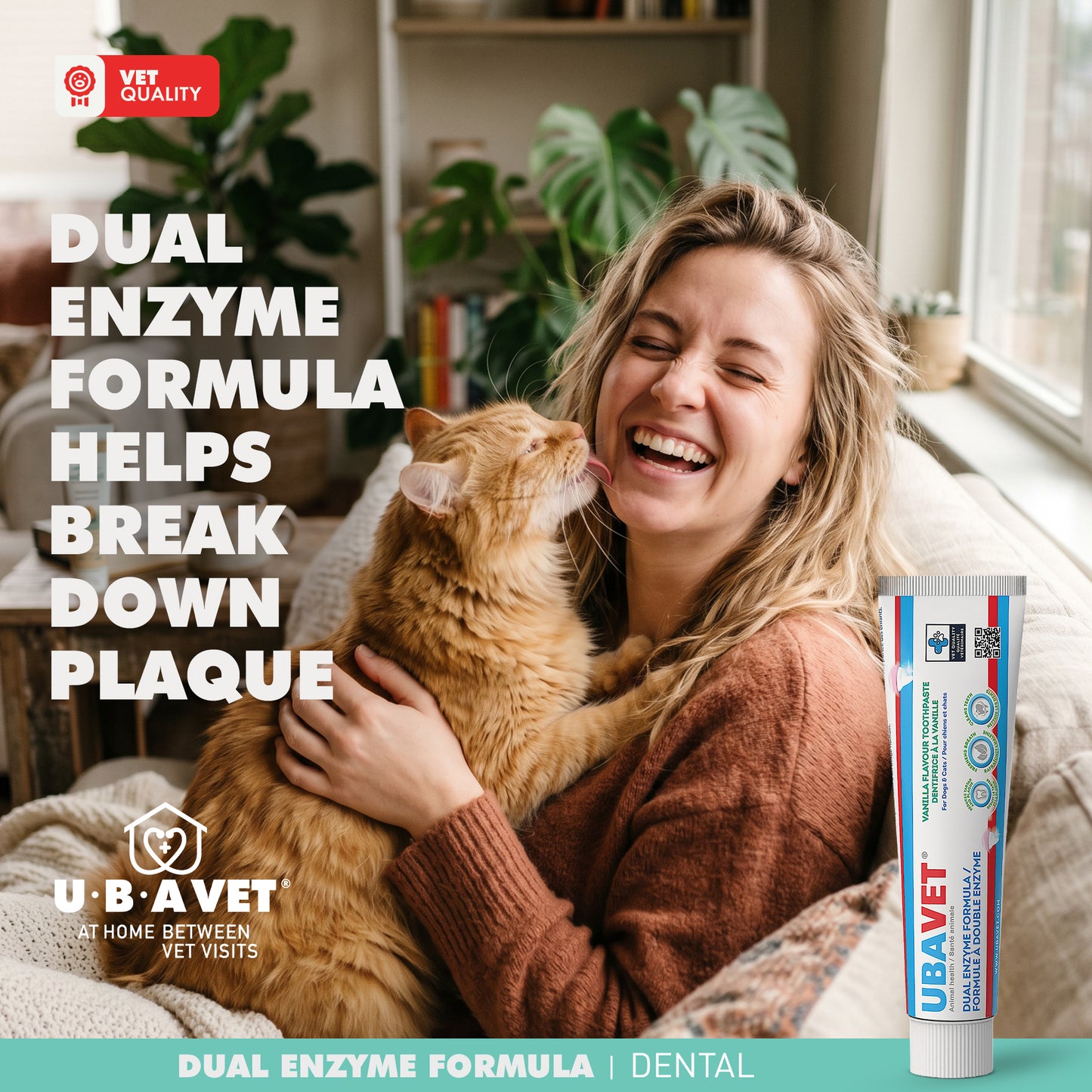 Dual Enzyme Formula Toothpaste for Dogs and Cats