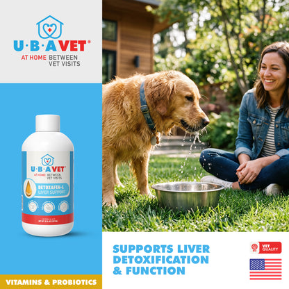 DETOXAFEN-L Liver Support Liquid 8 fl.oz. For Dogs and Cats