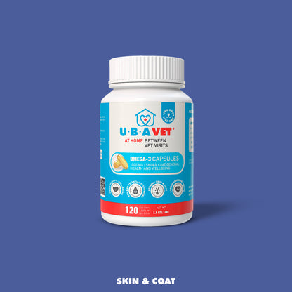 Omega-3 Skin and Coat Capsules (120ct)