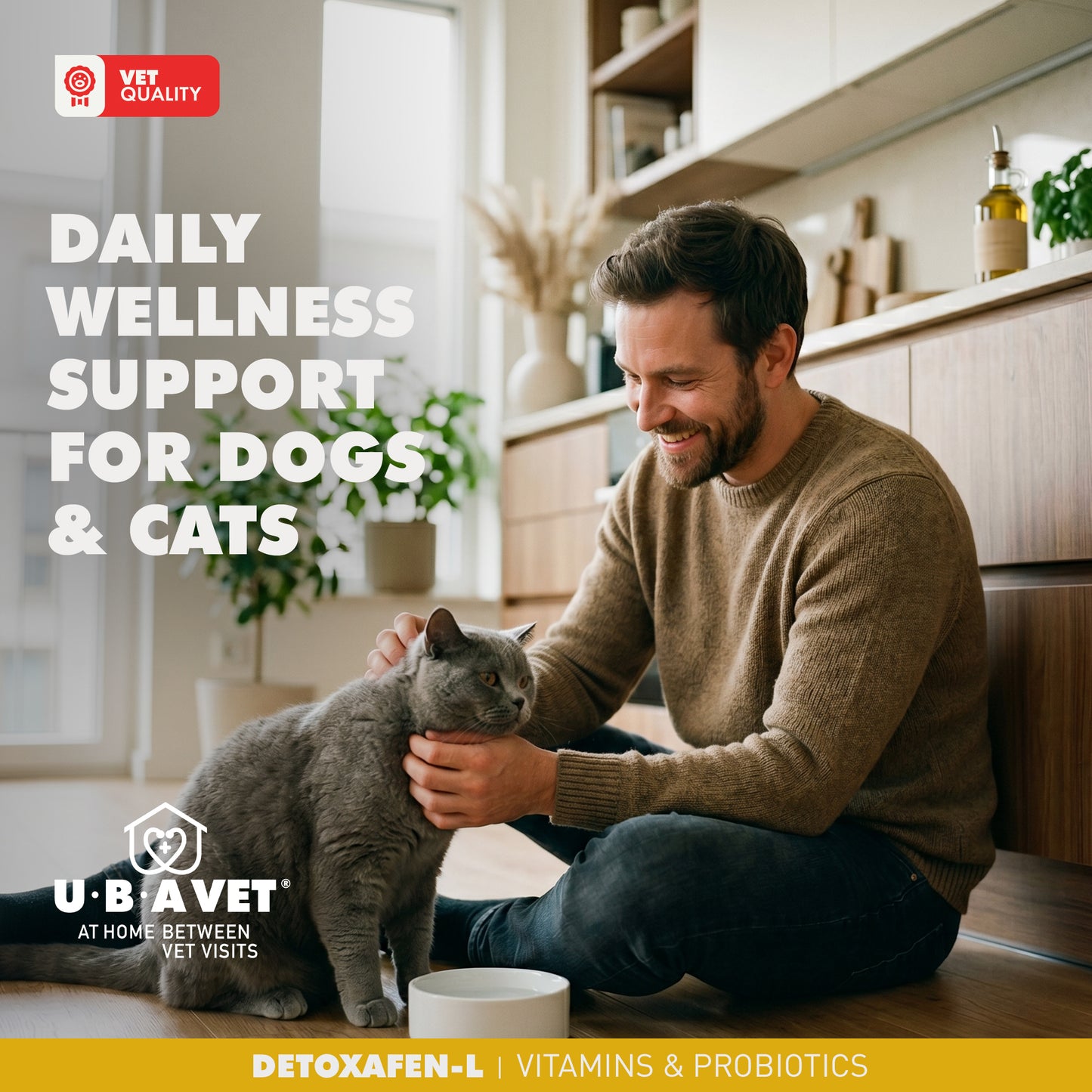 DETOXAFEN-L Liver Support Liquid 8 fl.oz. For Dogs and Cats