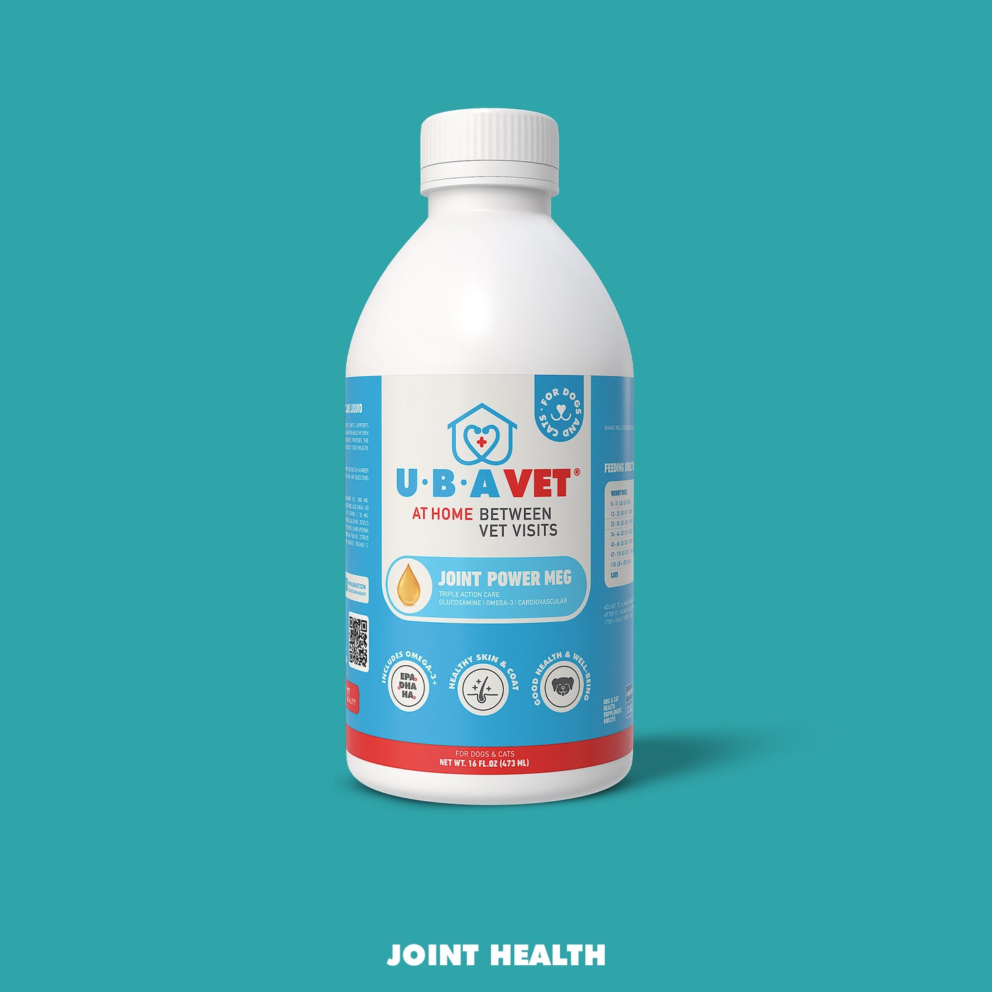 Joint Power Meg Triple Action Joint Care Liquid (8 fl.oz and 16 fl.oz)