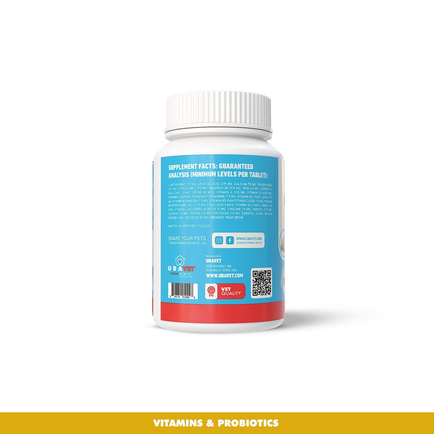 Vitamin and Mineral Tablet for Dogs (90ct)