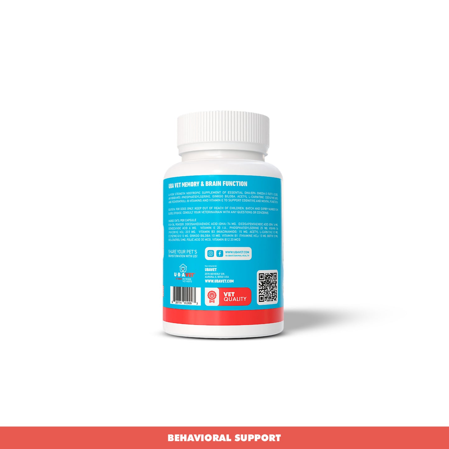 Brain & Memory Support for Senior Dogs (90ct)