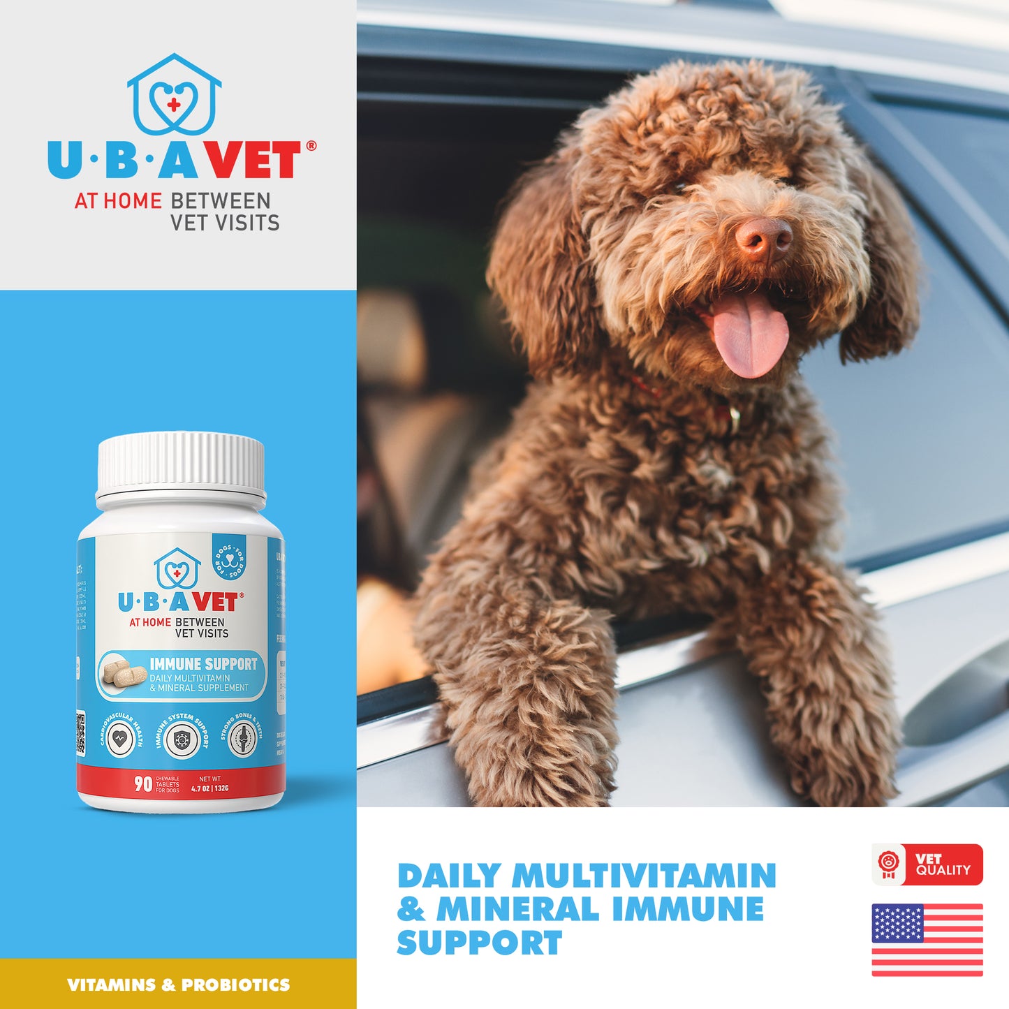 Vitamin and Mineral Tablet for Dogs (90ct)