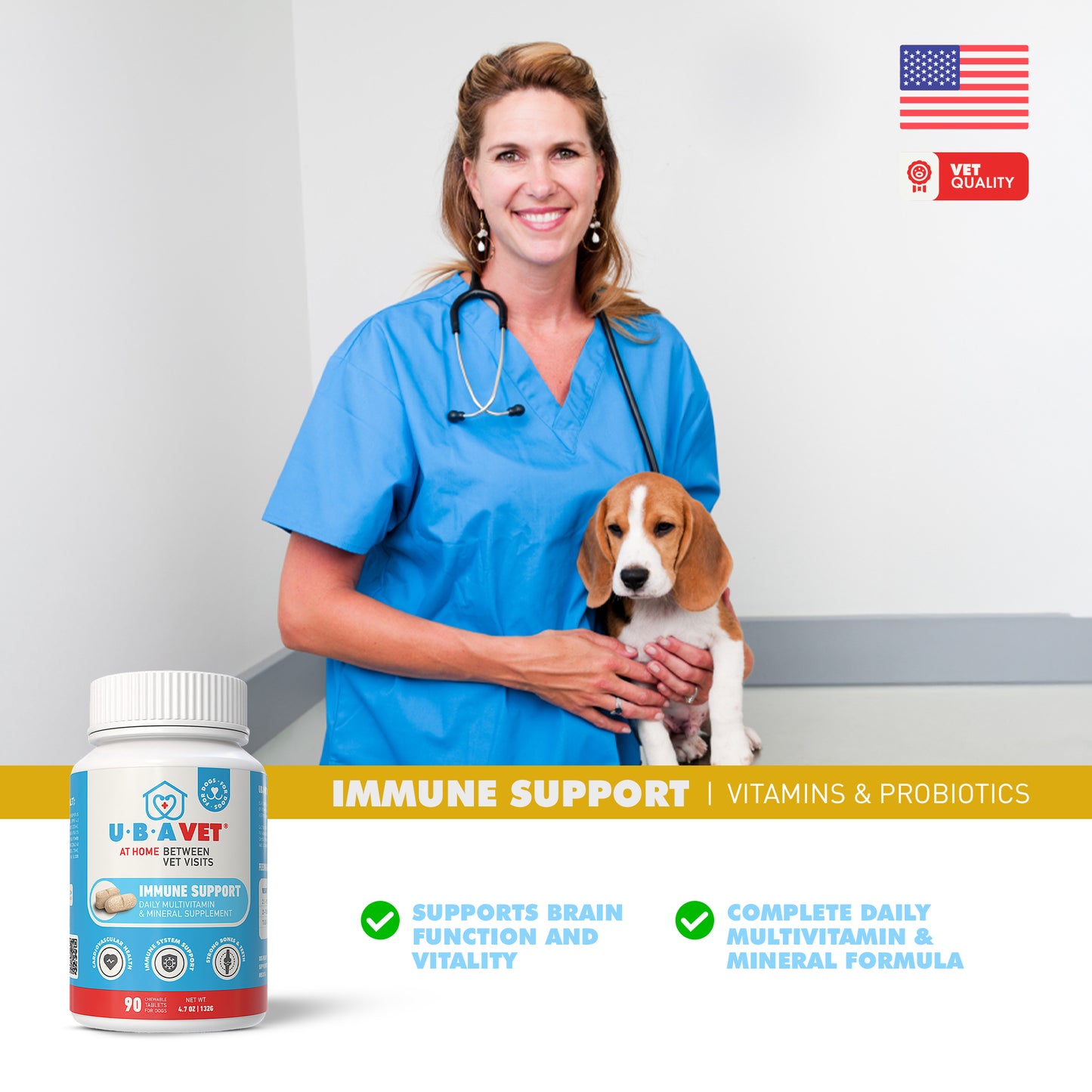 Vitamin and Mineral Tablet for Dogs (90ct)