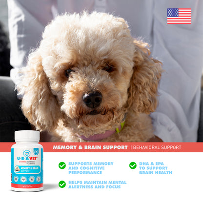 Brain & Memory Support for Senior Dogs (90ct)