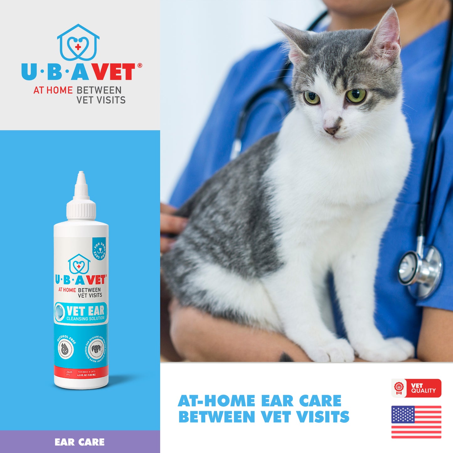 Vet Ear Cleansing Solution (4fl.oz)