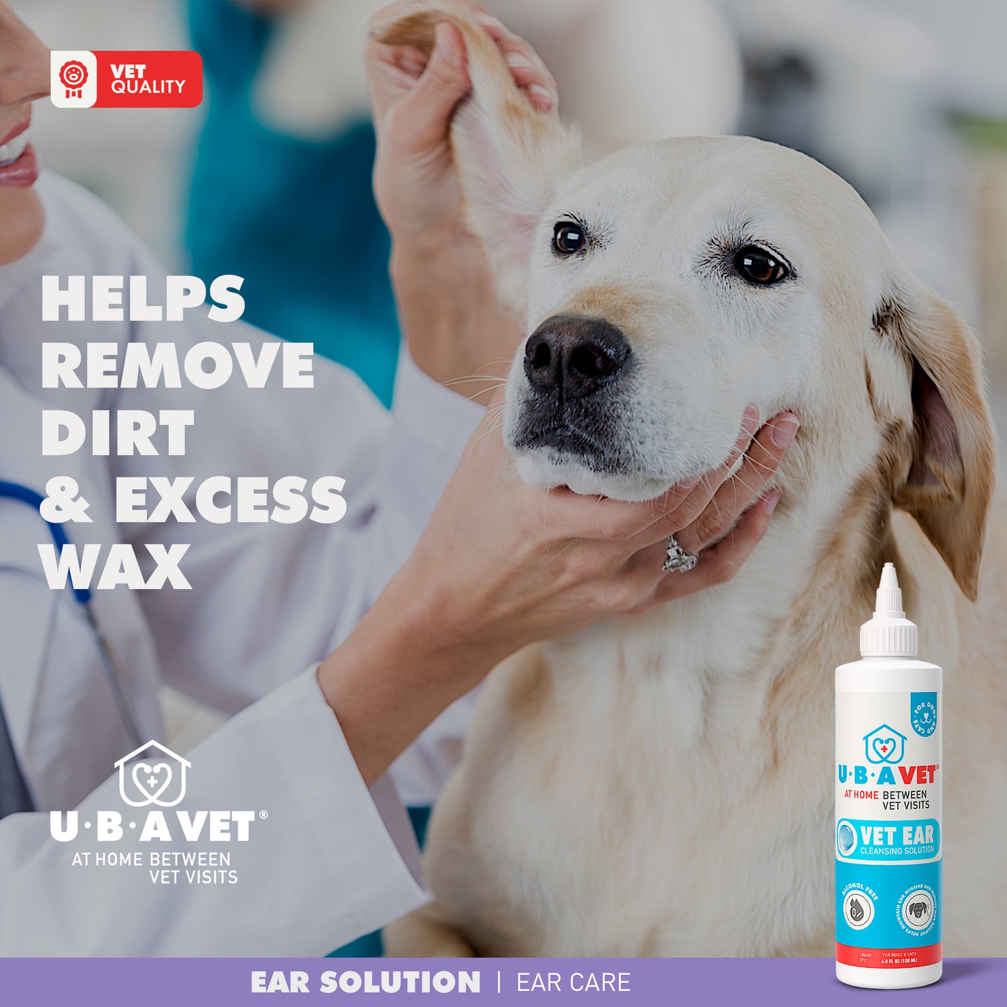 Vet Ear Cleansing Solution (4fl.oz)