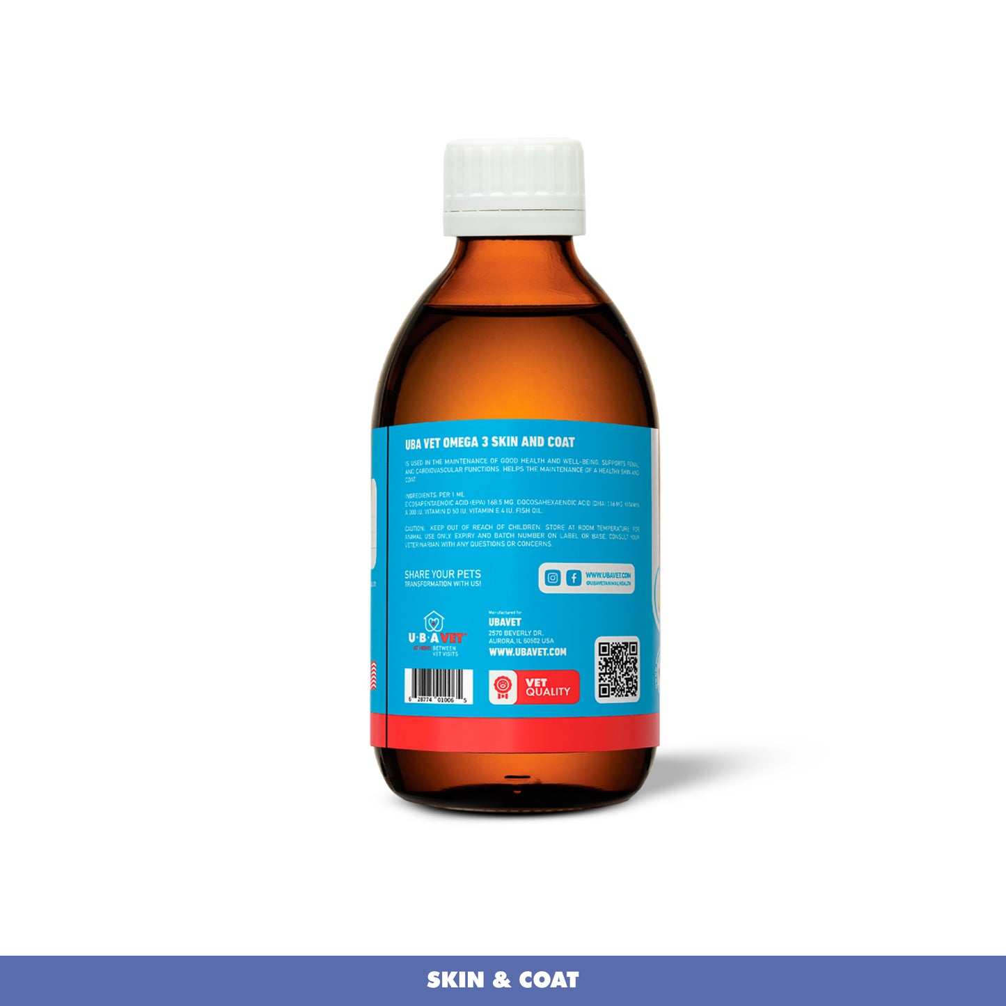 Omega-3 Skin and Coat Liquid (8 fl. oz)