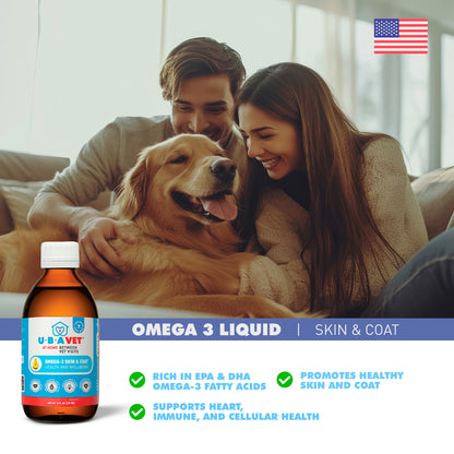 Omega-3 Skin and Coat Liquid (8 fl. oz)