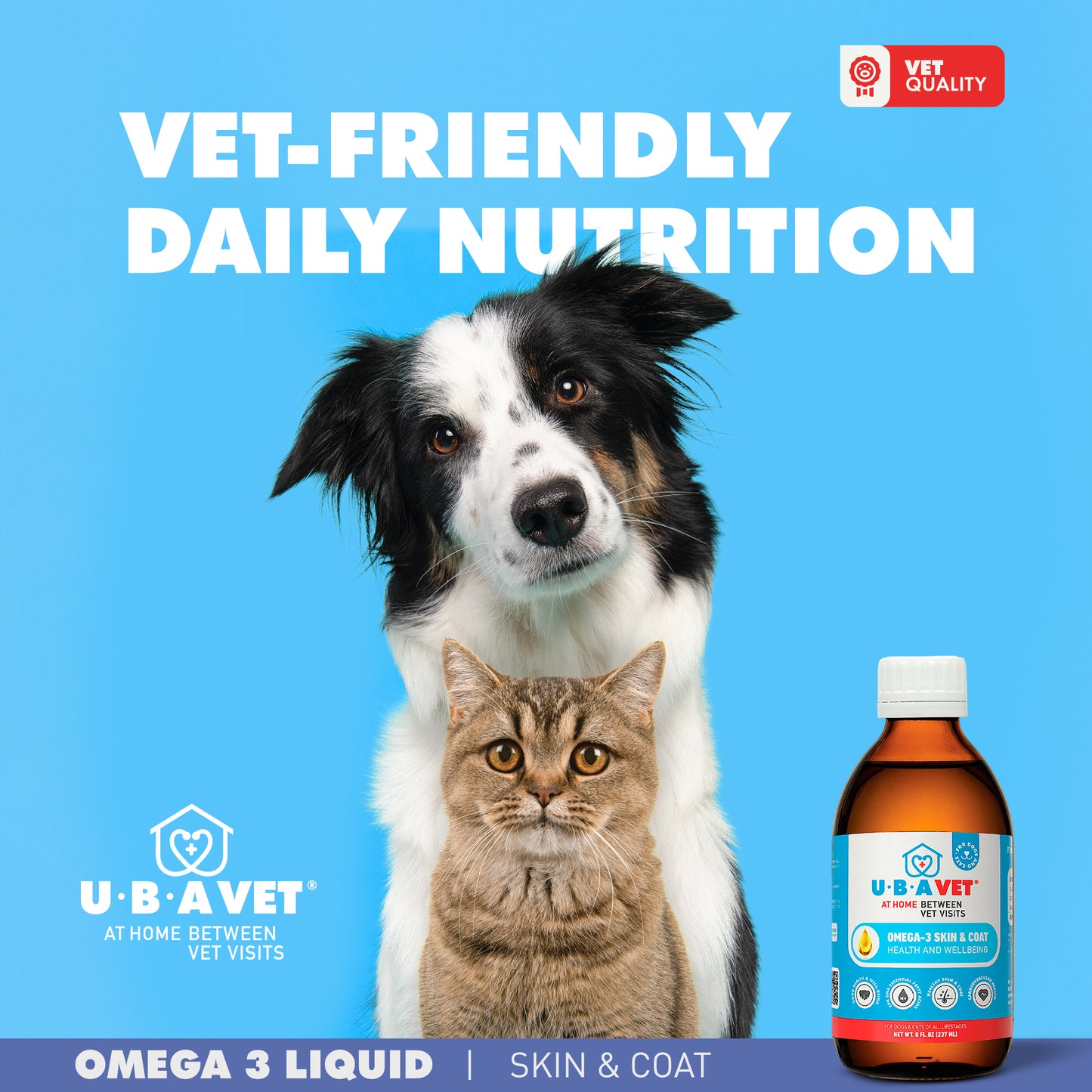 Omega-3 Skin and Coat Liquid (8 fl. oz)